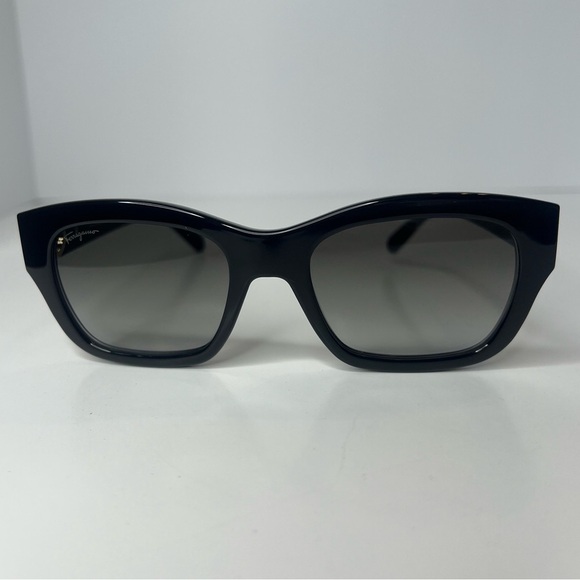 Salvatore Ferragamo‎ Women’s Black Rectangular Sunglasses SF1012S NEW!!!! ??️ main image 12